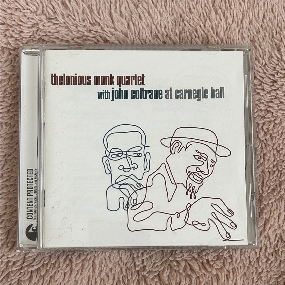 Thelonious Monk Quartet CD with John Coltrane